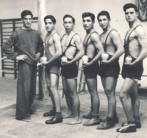 Iranski rvači (1949), foto: Pinterest