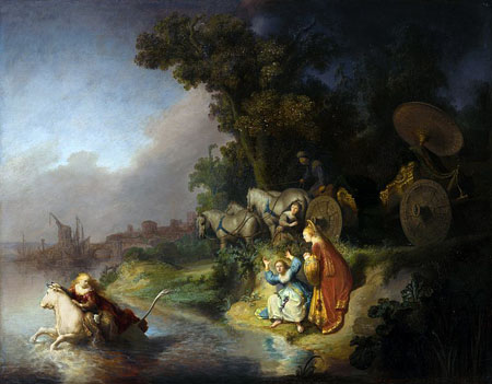 Rembrandt van Rijn, Otmica Evrope, 1632.