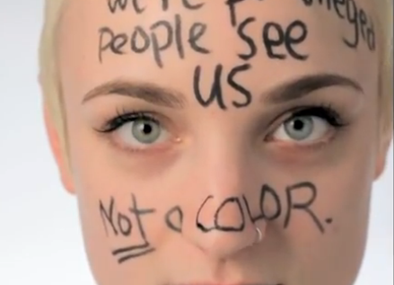 Anti-white-skin privilege campaign