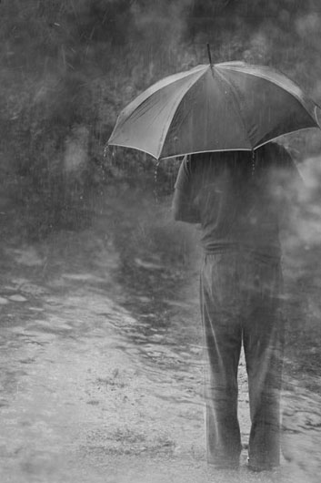 It doesn't only rain when you're sad - by Marusska http://bit.ly/1q0qWJM
