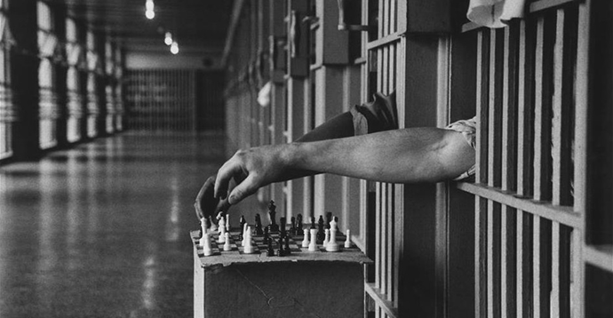 Correctional Facility, Attica, New York, 1972. Photographer: Cornell Capa http://goo.gl/Wfrc6w