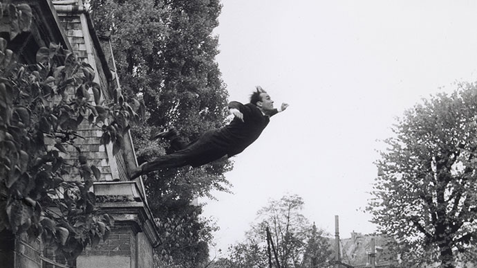 Le Saut dans le Vide, 1960, Yves Klein
