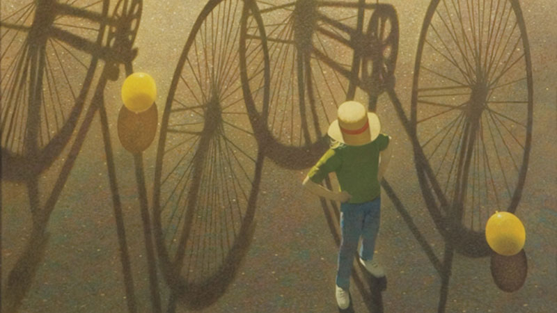 Igra senki: bicikli i baloni, Robert Vickrey