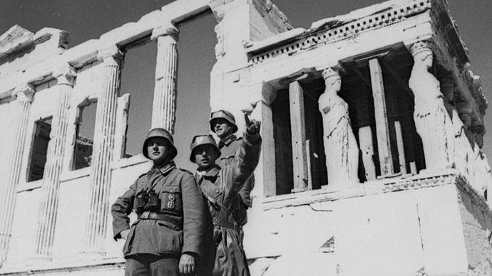 Vojnici Vermahta na Akropolju 1941, Wikipedia