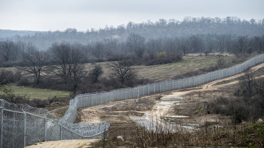 Zid na bugarsko-turskoj granici, Andrew Testa - New York Times