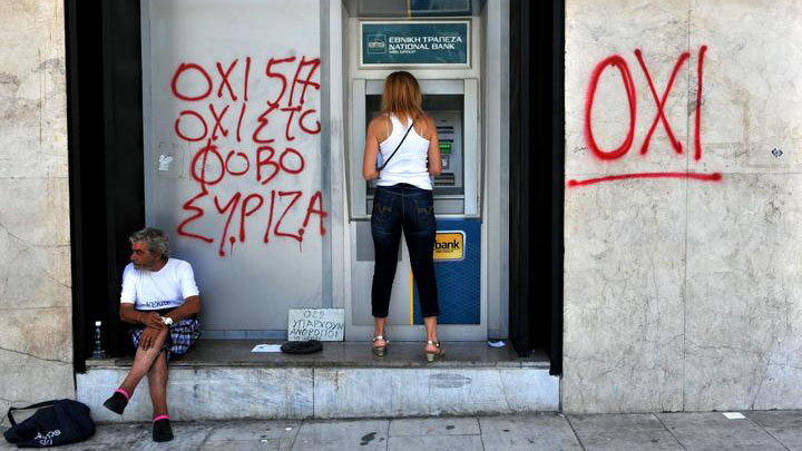 Dan posle referenduma, Grčka, foto: Sakis Mitrolidis/AFP