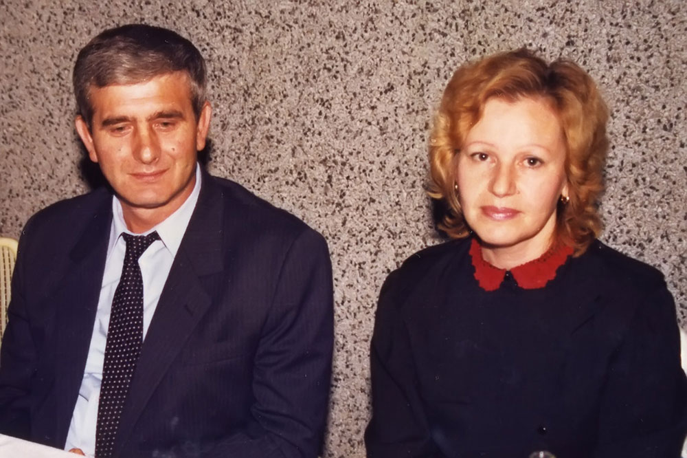 Ibro i Nasiha Nuhanović. Septembar 1987. Porodična arhiva.
