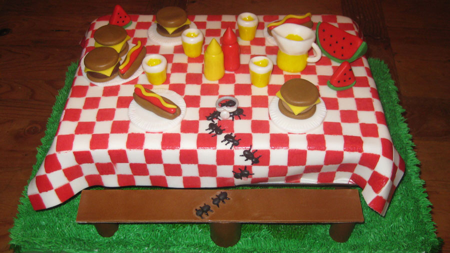 Mravlji piknik, Table decorations