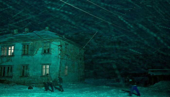 Polarna noć, Murmansk, foto: tim