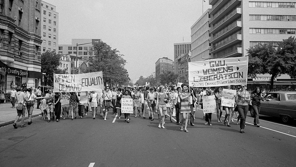 Marš za oslobođenje žena, Vašington, 1970, foto: Warren K. Leffler, Wikipedia