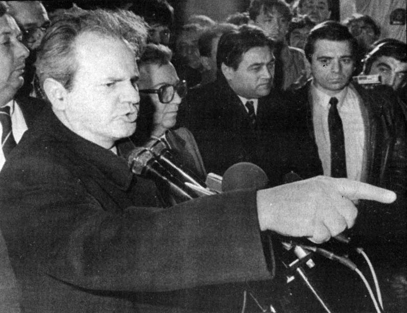 Slika 3: Miloševićev noćni govor, 28. februar 1989.