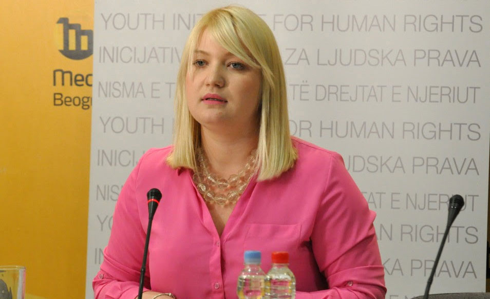 Direktorka Inicijative Anita Mitić, foto: Medija centar u Beogradu