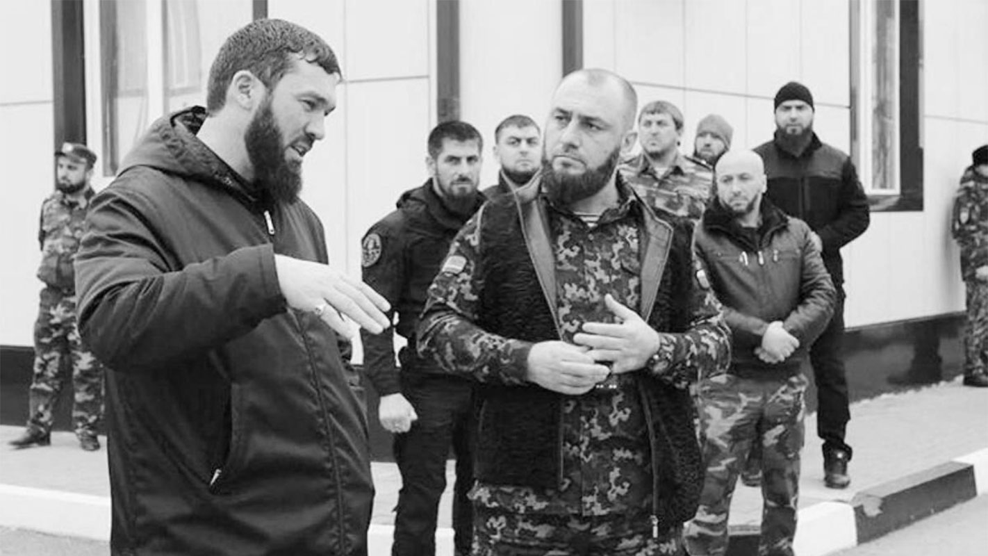 Predsjednik čečenskog parlamenta Magomed Daudov i Ajub Katajev, šef policije u Argunu
