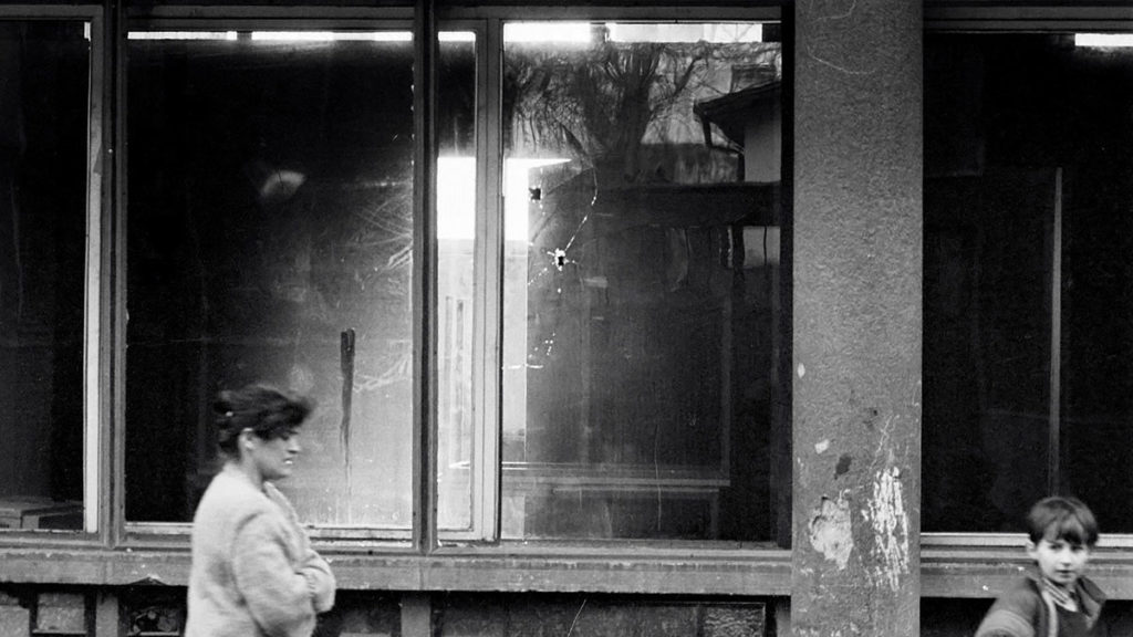 Sarajevo, zima 1992-93, foto: Christian Maréchal, Wikimedia Commons Sarajevo, zima 1992-93, foto: Christian Maréchal, Wikimedia Commons