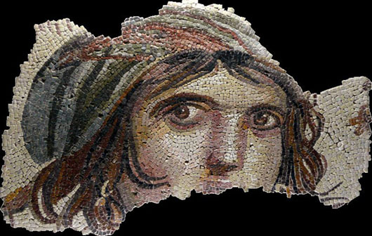 The Gypsy Girl, Mosaic of Zeugma
