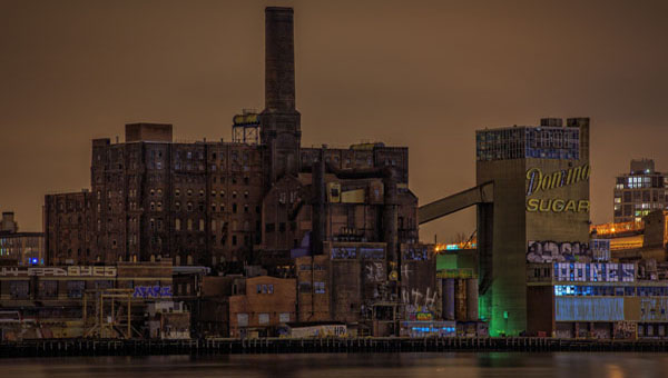 Domino, napuštena fabrika šećera u Njujorku, foto: Tom Harrison