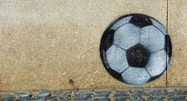 Street art soccer, Wegmann