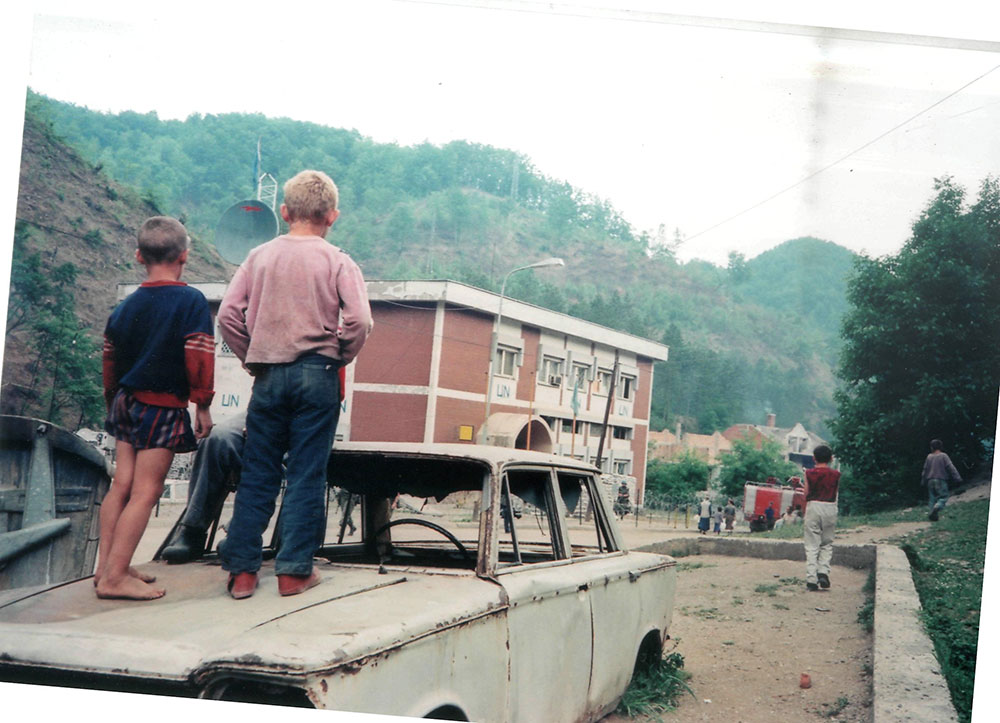 Srebrenica 1993. Snimio Z. Stevanović.