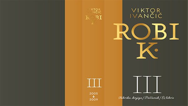 Korica treće knjige Robi K.