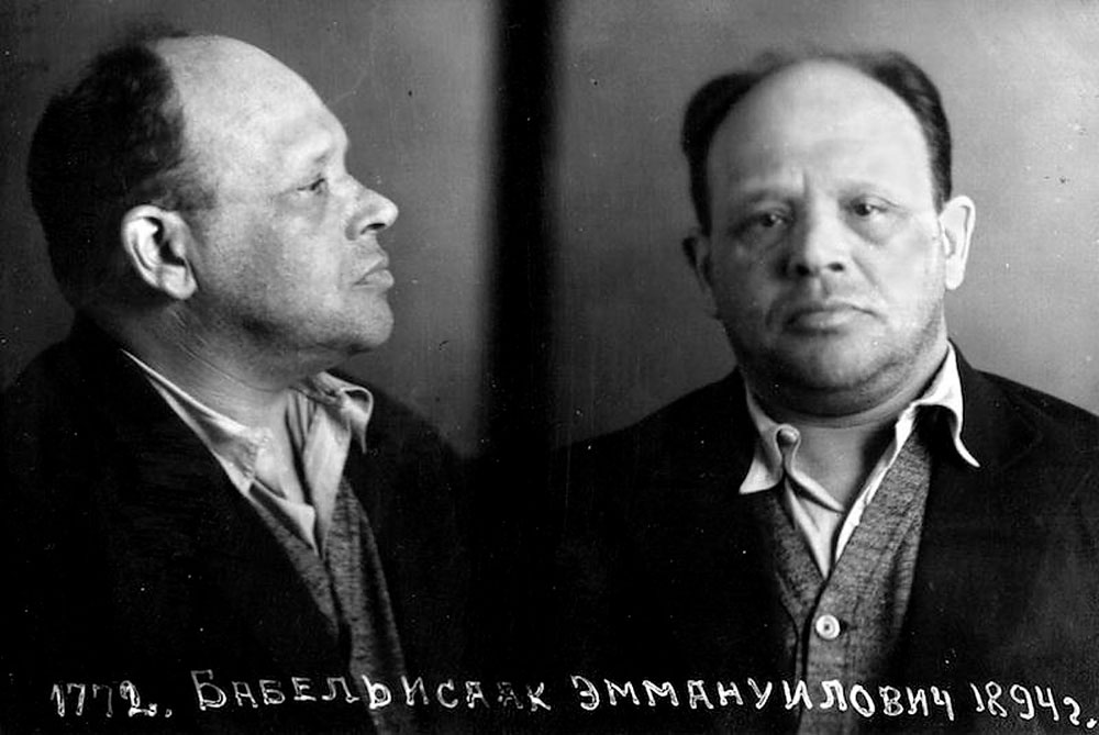 Isak Babelj posle hapšenja 1939.