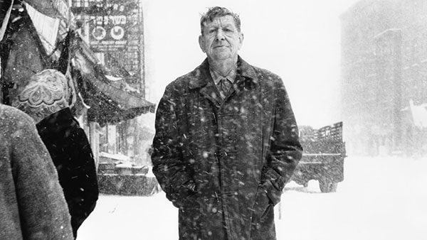 W. H. Auden, St. Mark’s Place, New York, 3. mart 1960.