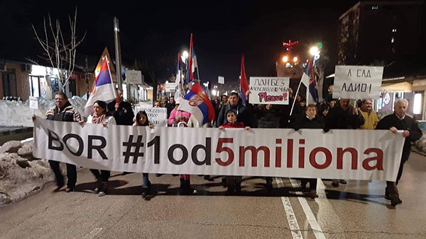 protest #1od5miliona u Boru