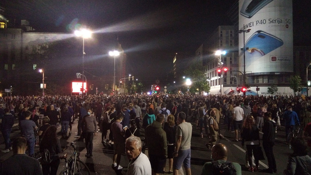 Protesti u Beogradu 7. jula