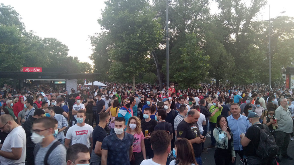 Protesti u Beogradu 8. jula