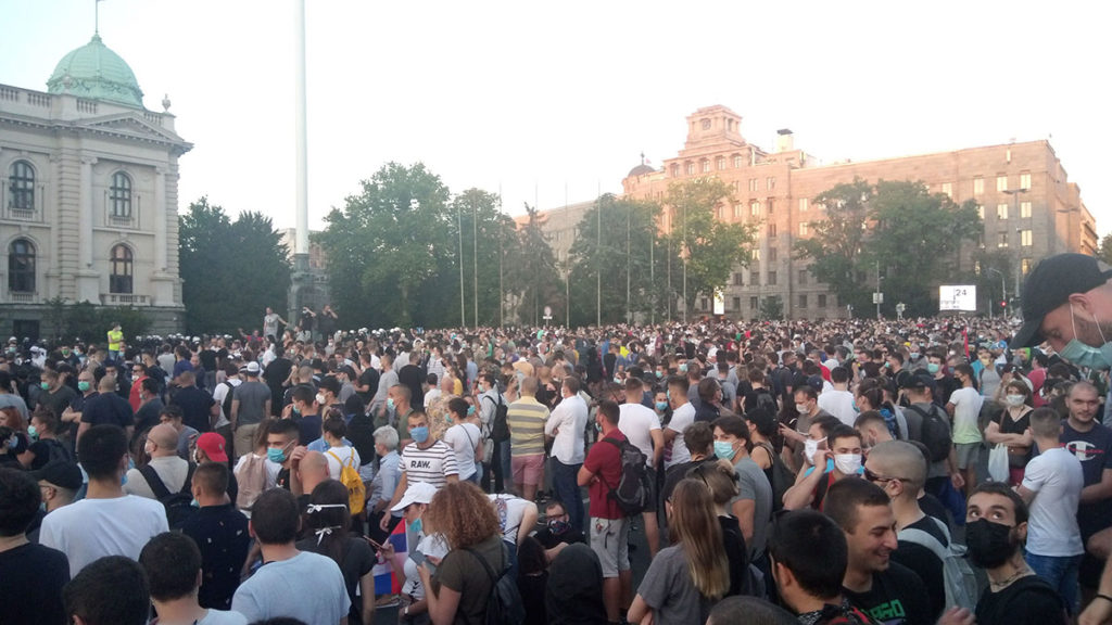 Protesti u Beogradu 8. jula