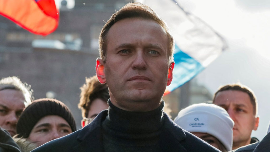 Aleksej Navaljni, foto: Sky News