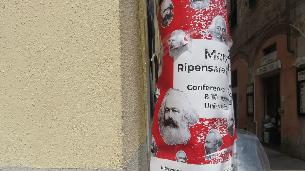 Plakat ya konferenciju o Marksu