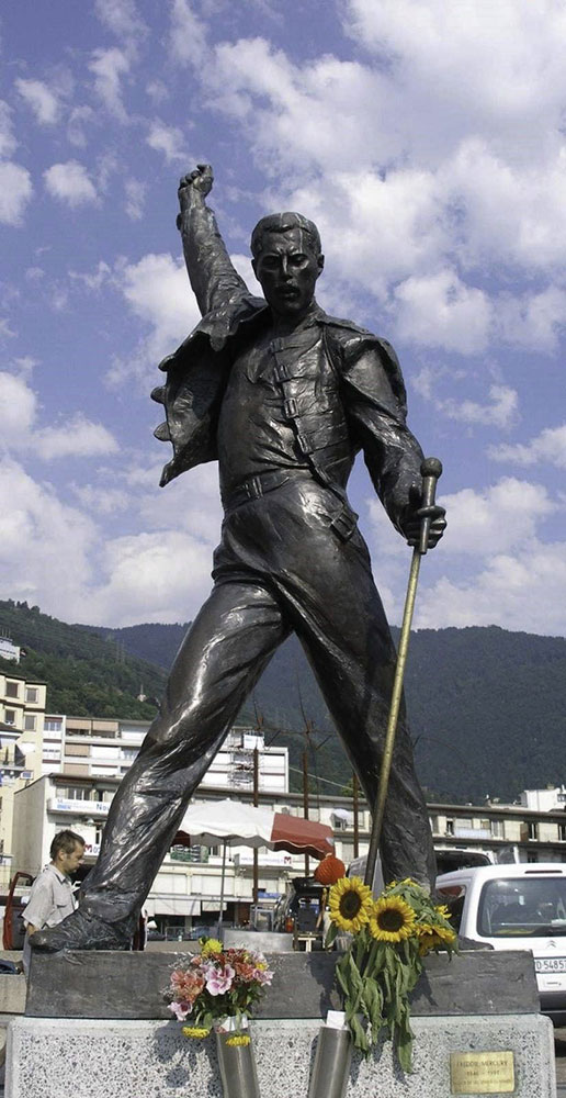 Freddy Mercury Statue, Montreuxclose