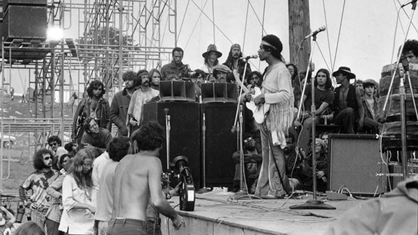 Hendrix u Woodstocku, foto: Larry C. Morris/NYT/Redux