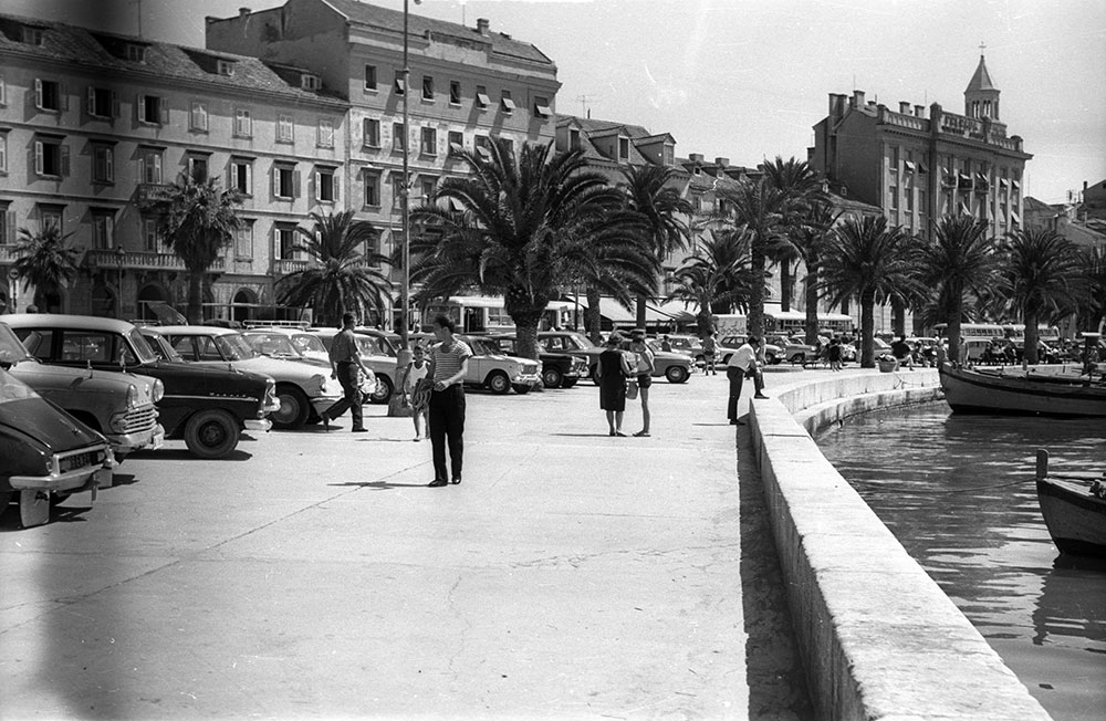 Splitska riva 1963, foto: Fortepan/Dobóczi Zsolt/Wikimedia Commons