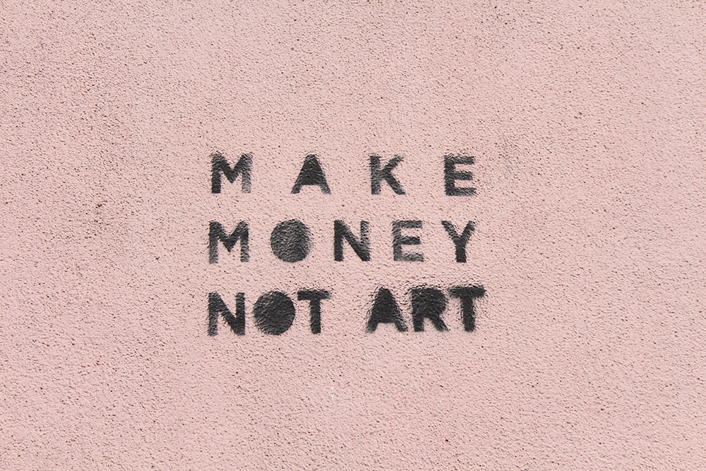 Stensil: Make money, not art