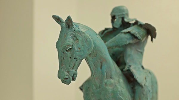 skulptura konjanika