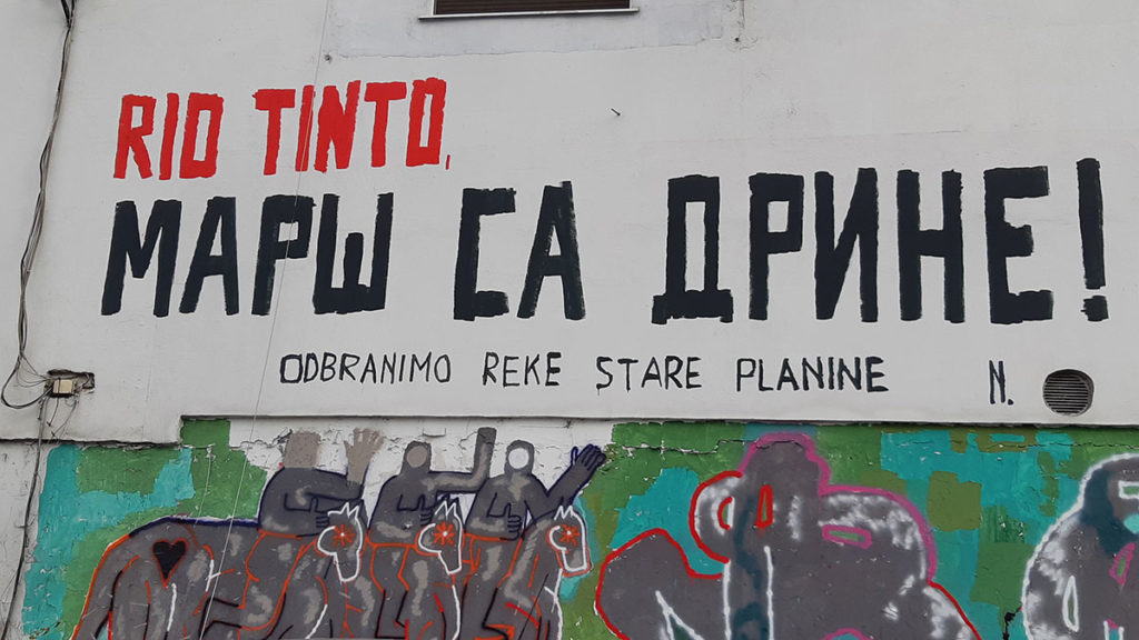 Grafit: Rio Tinto, marš sa Drine