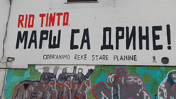 Grafit: Rio Tinto, marš sa Drine