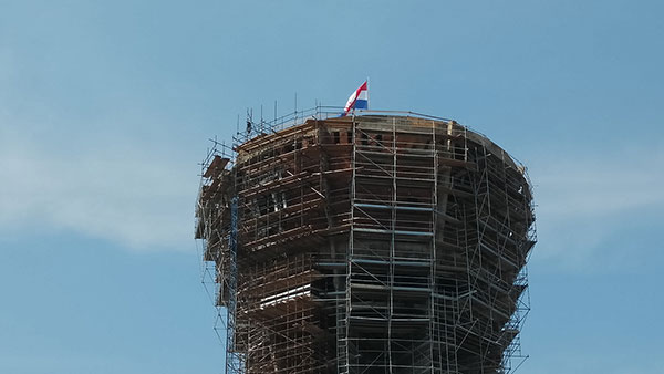 Rekonstrukcija vodotornja, Vukovar 2018
