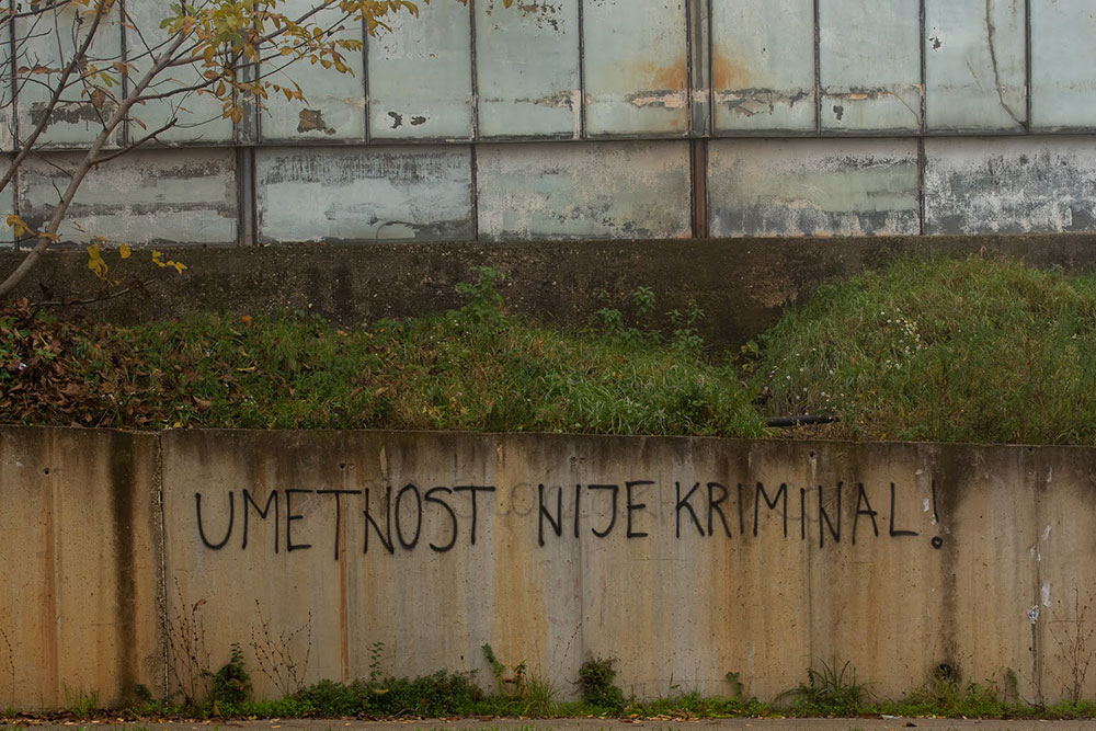Grafit: Umetnost nije kriminal