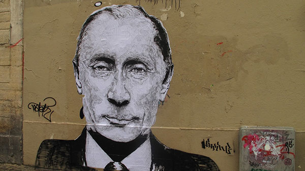 Putinov mural, Pariz