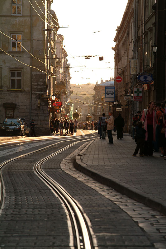 Ruska ulica u Lavovu, Ukrajina