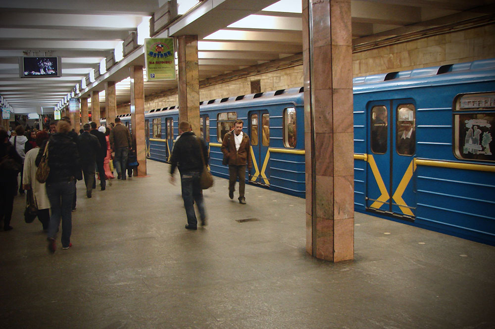 Kijevski metro pre rata, foto: Filip Gurjanov