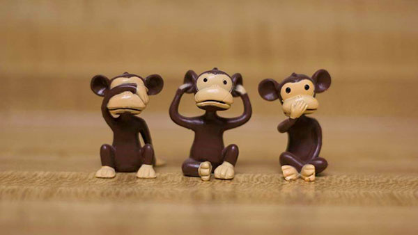 tri majmuna