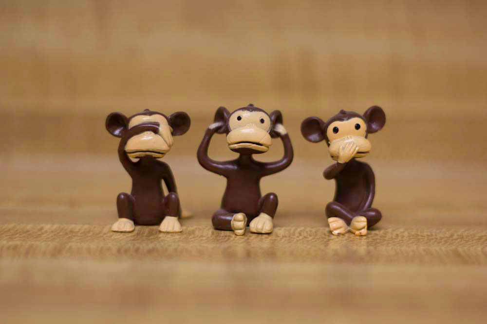 tri majmuna