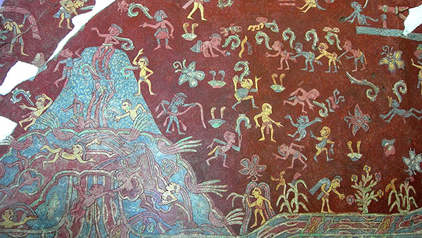 Teotihuakanski mural, foto: Teseum/Wikimedia Commons