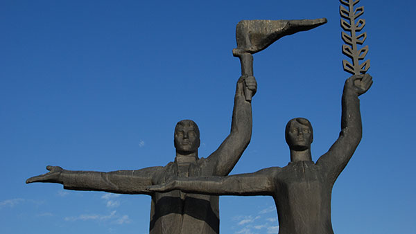 Spomenik u Novosibirsku, foto: Konstantin Novaković