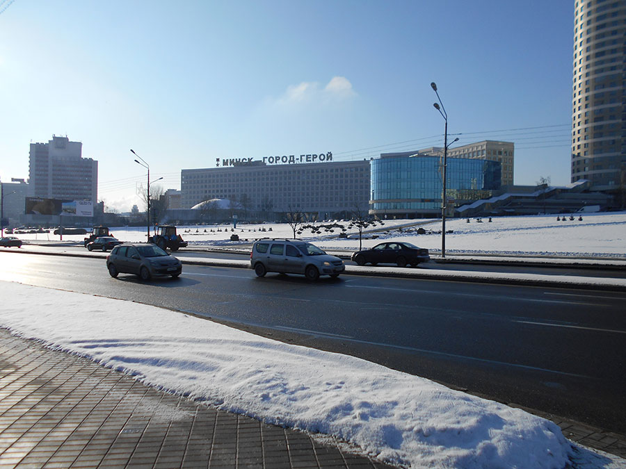 Grad heroj, Minsk, foto: Dajana L/Wikimedia Commons
