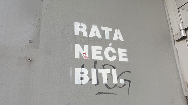 Grafit u Sarajevu, foto: Iva Martinović