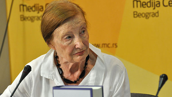 Latinka Perović, 10.6.2015, foto: Medija centar